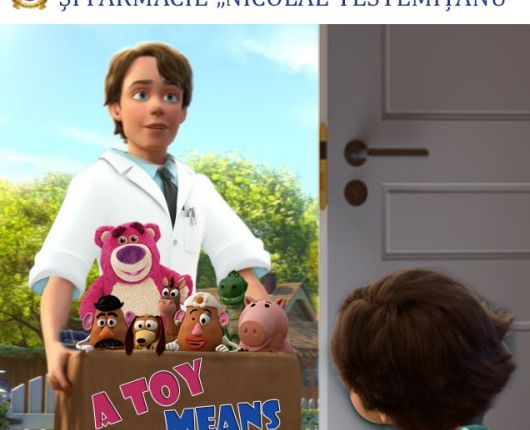 De ziua Mondială a Sănătății - O jucărie aduce bucurie!